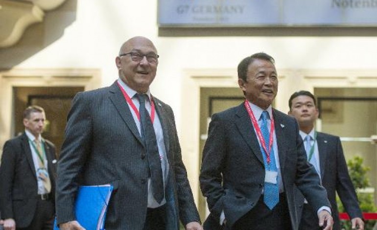 Dresde (Allemagne) (AFP). A Dresde, l'ombre de deux absents, la Grèce et la Chine, plane sur le G7 Finances