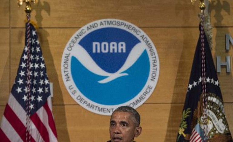 Miami (AFP). Climat: Obama appelle à l'action, les ouragans en toile de fond