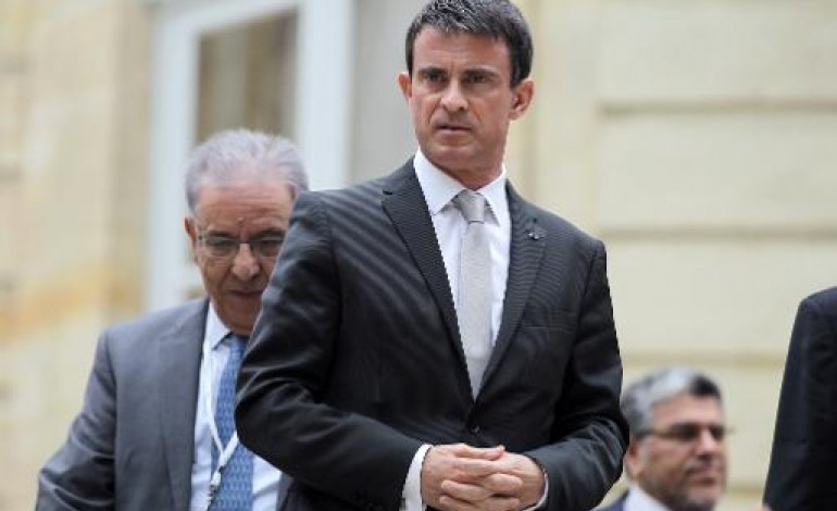 Marseille (AFP). Marseille: Valls annonce 600 millions d'euros d'investissements publics d'ici 2020 
