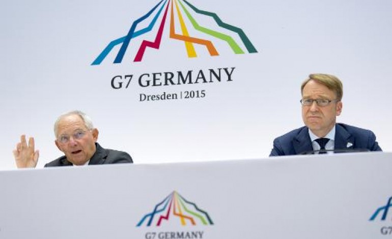 Dresde (Allemagne) (AFP). Le G7 initie une réflexion vers un code de conduite pour les banques