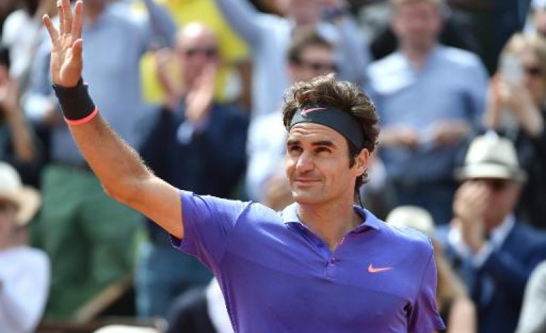 Paris (AFP). Roland-Garros: Federer efficace et qualifié pour les 8es de finale