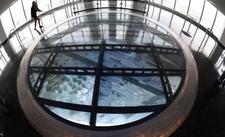New York (AFP). Inauguration de l'observatoire du World Trade Center, symbole de résilience