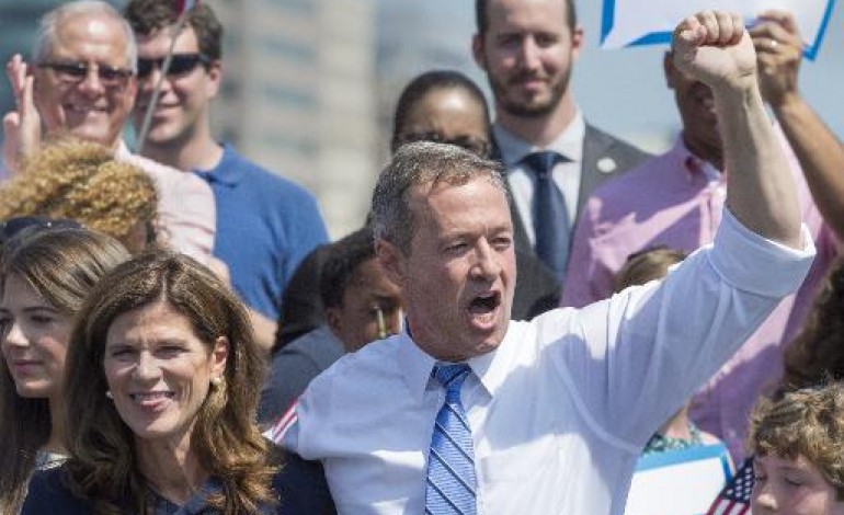 Baltimore (Etats-Unis) (AFP). USA: le démocrate O'Malley se lance dans la course à la présidentielle 