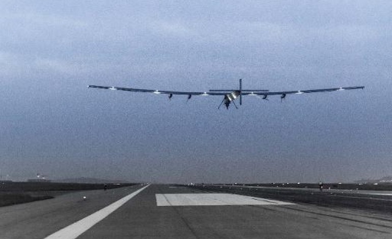 Nankin (Chine) (AFP). Solar Impulse a décollé pour sa longue traversée du Pacifique