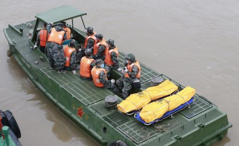 Pékin (AFP). Chine: le naufrage de L'Etoile de l'Orient sur le Yangtsé dû à une tornade
