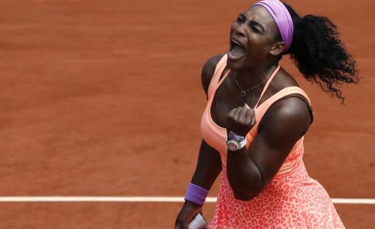 Paris (AFP). Roland-Garros: Serena Williams, intraitable avec Errani, en demi-finale
