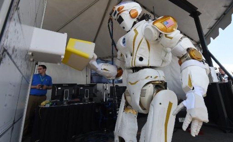 Pomona (United States) (AFP). Concourt de robots en Californie pour répondre à des désastres humanitaires