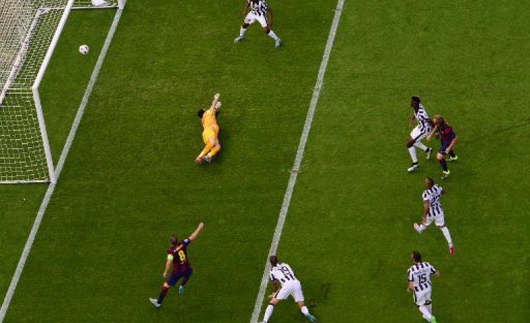 Berlin (AFP). Ligue des champions: Barcelone mène 1 à 0 à la pause contre la Juventus 