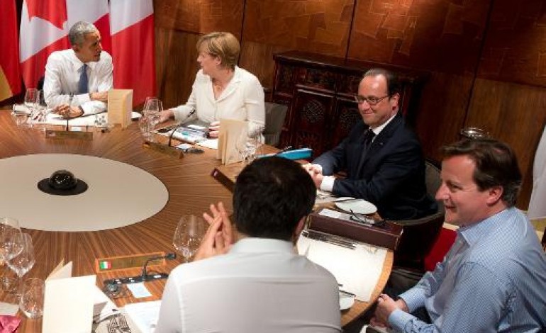 Château d?Elmau (Allemagne) (AFP). Le G7 affiche sa fermeté envers Moscou sur l'Ukraine