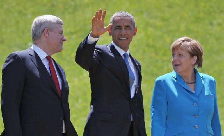 Château d?Elmau (Allemagne) (AFP). Le G7 reste inflexible avec Moscou et uni face au terrorisme