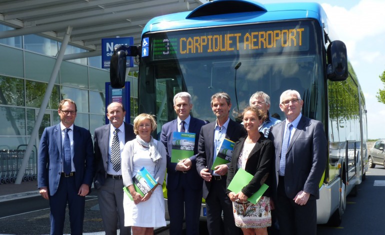 Aéroport Caen-Carpiquet : il est désormais possible de s'y rendre en bus