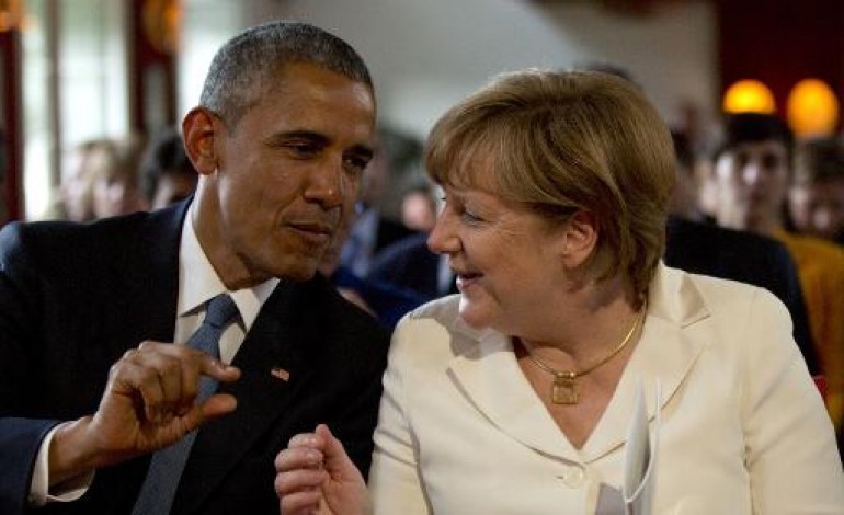 Château d?Elmau (Allemagne) (AFP). Les discussions sur la Grèce reprennent avec un calendrier serré, Obama s'en mêle