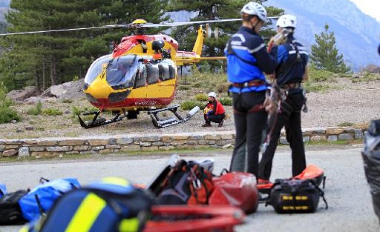 Bastia (AFP). Corse: reprise des recherches des randonneurs disparus après l'accident mortel 