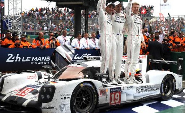Le Mans (AFP). 24h du Mans: Porsche renoue avec la victoire, Hülkenberg aussi