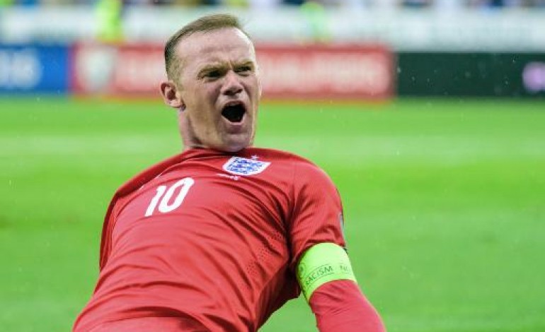 Ljubljana (AFP). Euro-2016: Rooney écarte la Slovénie et s'approche du record