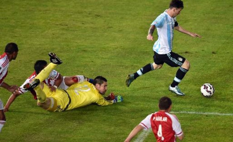 Santiago du Chili (AFP). Copa America: l'Argentine joue déjà gros face à l'Uruguay
