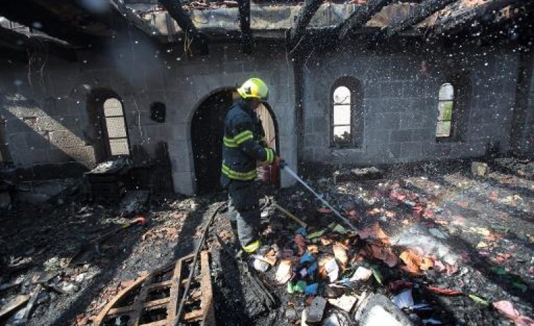 Jérusalem (AFP). Incendie dans un sanctuaire chrétien en Israël: 16 colons juifs relâchés