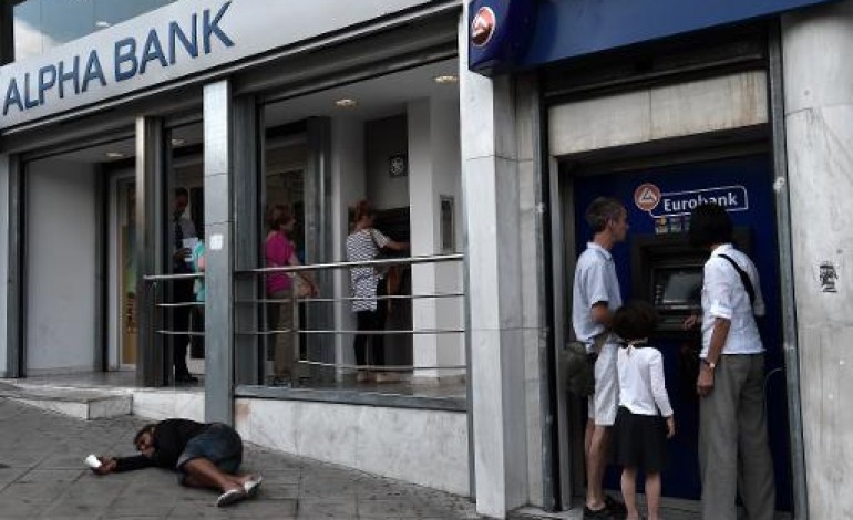 Athènes (AFP). Grèce: fièvre sur les banques et appels au calme avant le sommet de lundi