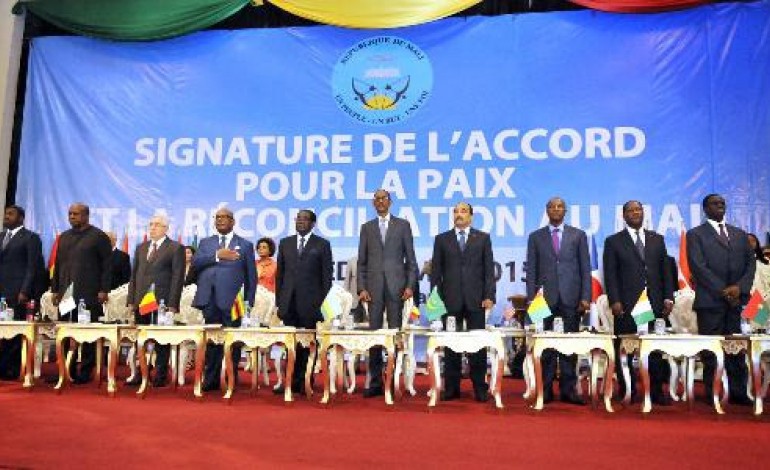 Bamako (AFP). Mali: la rébellion va signer à son tour l'accord de paix