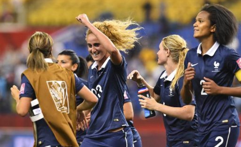 Montréal (AFP). Mondial féminin: les Bleues affronteront l'Allemagne en quarts