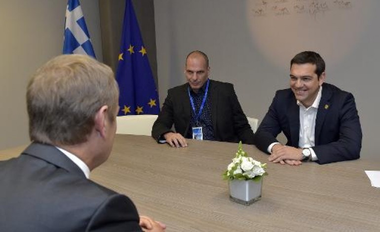 Bruxelles (AFP). Grèce: les dirigeants de la zone euro face à des propositions d'Athènes encore insuffisantes