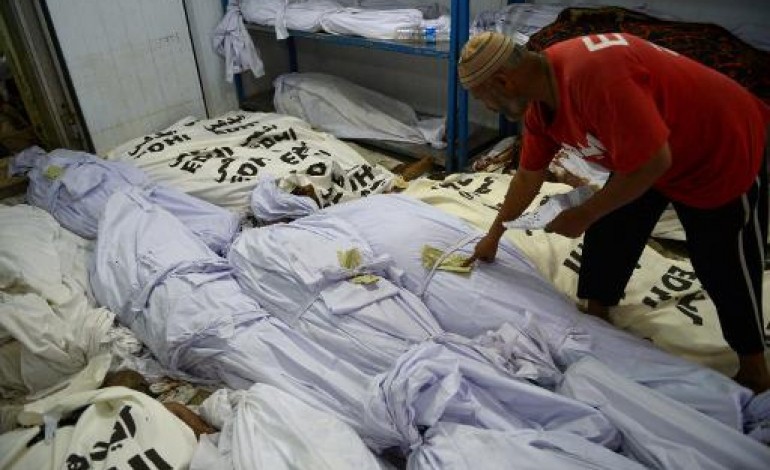 Karachi (AFP). Au Pakistan, la canicule a déjà fait plus de 500 morts dans le sud