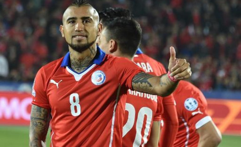 Santiago du Chili (AFP). Copa America: le Chili compte sur Vidal pour foncer en demi-finale