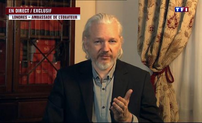 Paris (AFP). Espionnage: le fondateur de WikiLeaks appelle Paris à réagir