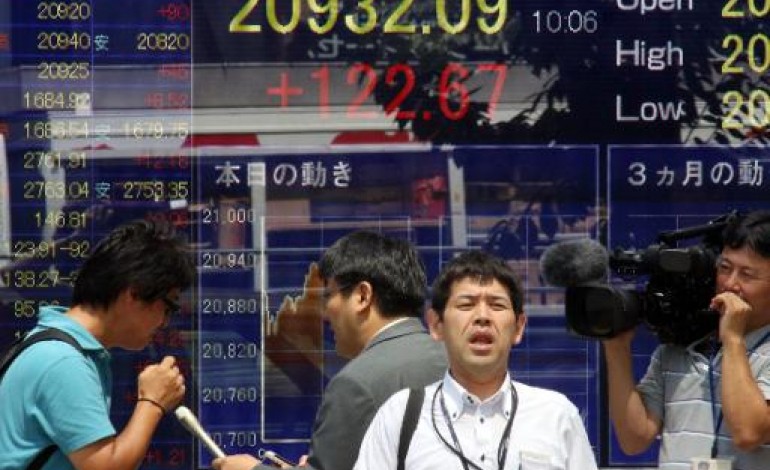 Hong Kong (AFP). Grèce: les marchés asiatiques inquiets battent en retraite