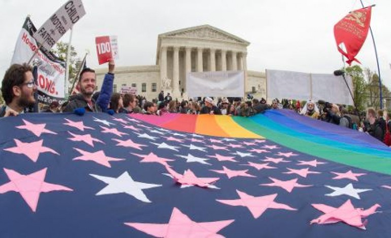 Washington (AFP). Le mariage homosexuel légalisé partout aux Etats-Unis