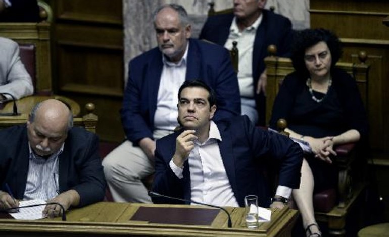 Bruxelles (AFP). Lâchée par la zone euro, la Grèce au bord du scénario catastrophe