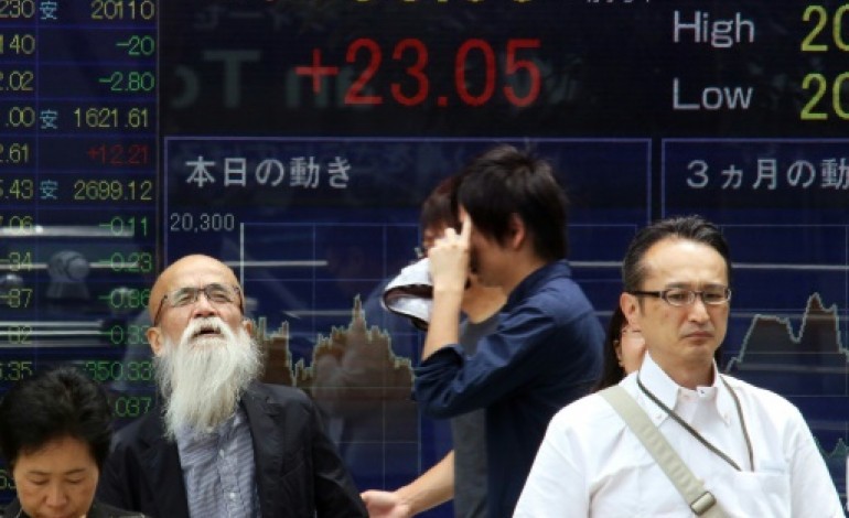 Hong Kong (AFP). Crise grecque: les marchés asiatiques pour la plupart en hausse 