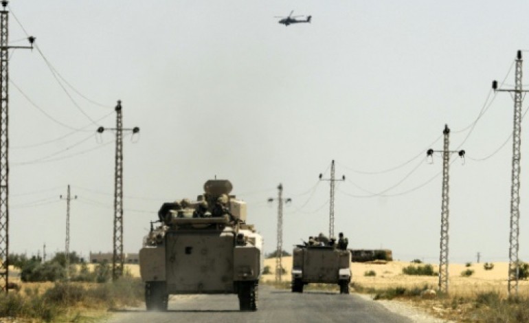 Le Caire (AFP). Egypte: attaques de l'EI contre l'armée dans le Sinaï, des dizaines de morts