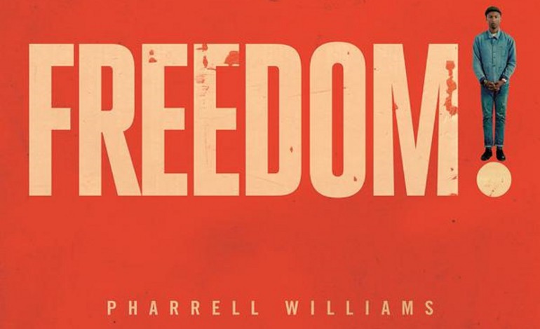 Pharrel Williams dévoile un titre inédit : Freedom