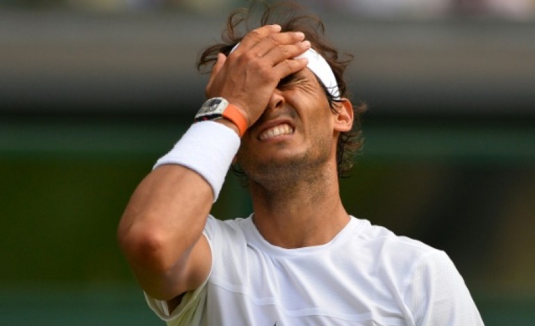 Londres (AFP). Wimbledon: la saison noire continue pour Nadal