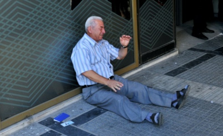 Thessalonique (Grèce) (AFP). Grèce : et le distributeur de billets devint la nouvelle Agora...