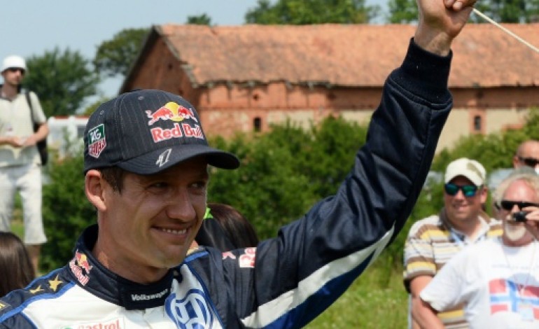 Mikolajki (Pologne) (AFP). Rallye de Pologne: Ogier poursuit sa route vers un 3e titre mondial 