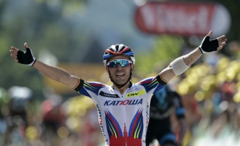 Huy (Belgique) (AFP). Tour de France: Rodriguez gagne la 3e étape, Froome en jaune