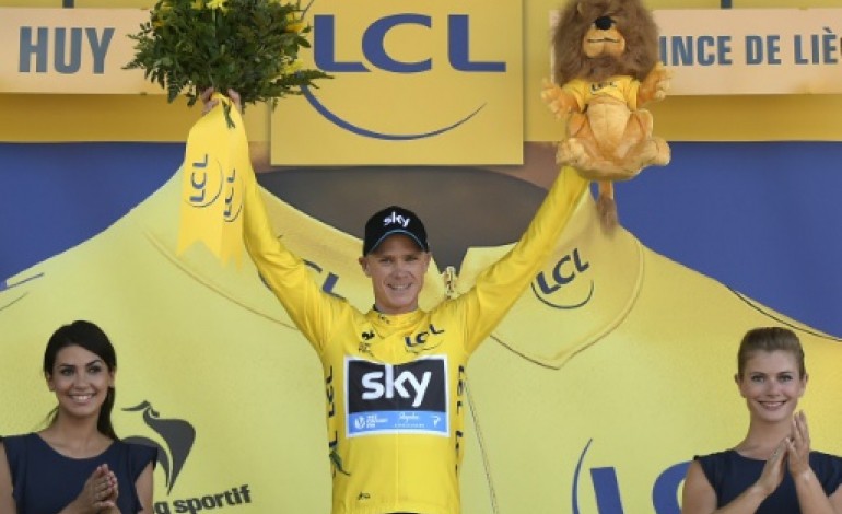 Huy (Belgique) (AFP). Tour de France: Froome déjà aux commandes