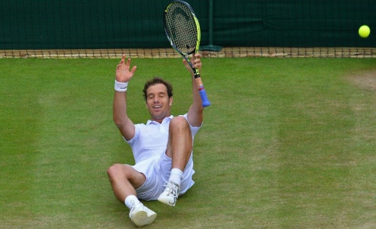 Londres (AFP). Wimbledon: Gasquet en demi-finales en battant Wawrinka 