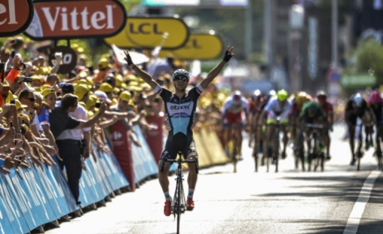 Livarot (France) (AFP). Tour de France : départ donné sous le soleil mais sans maillot jaune