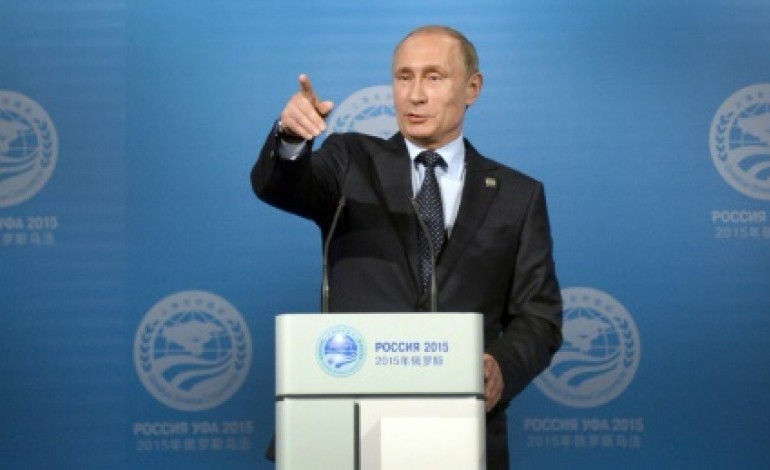 Oufa (Russie) (AFP). Nucléaire iranien: un compromis sera trouvé bientôt, déclare Poutine