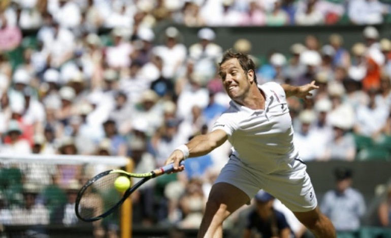 Wimbledon (Royaume-Uni) (AFP). Wimbledon: pas d'exploit pour Gasquet anesthésié par Djokovic 