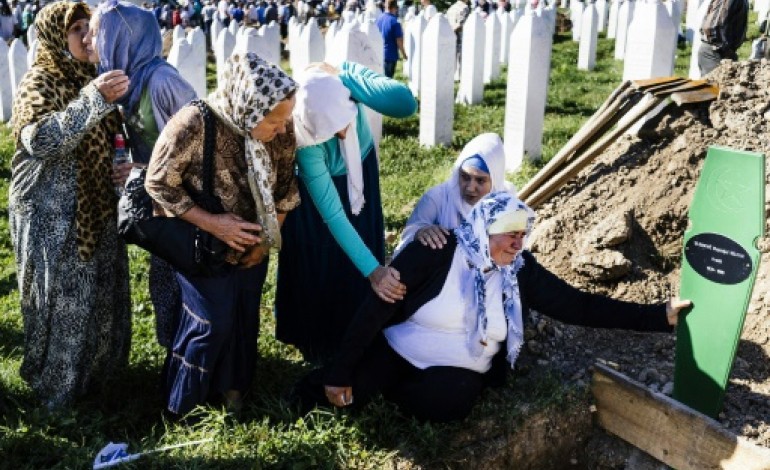 Srebrenica (Bosnie-Herzégovine) (AFP). Srebrenica: arrivée du Premier ministre serbe Aleksandar Vucic
