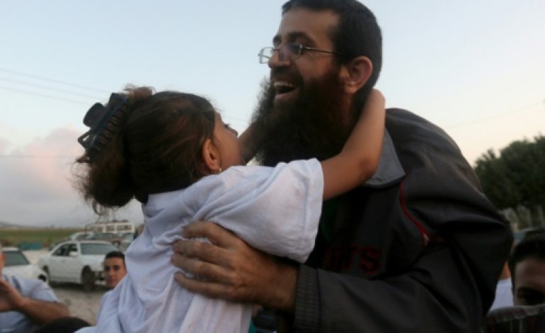 Arraba (Territoires palestiniens) (AFP). Israël libère un héros de la lutte contre la détention sans charges