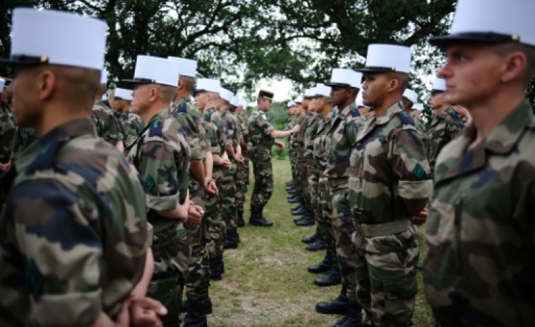Fontenay-sous-Bois (AFP). Armée française: la Légion étrangère toujours plus mythique et convoitée
