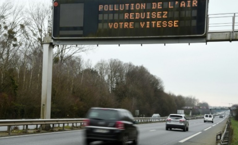 Paris (AFP). La pollution de l'air en France coûterait 100 milliards d'euros par an