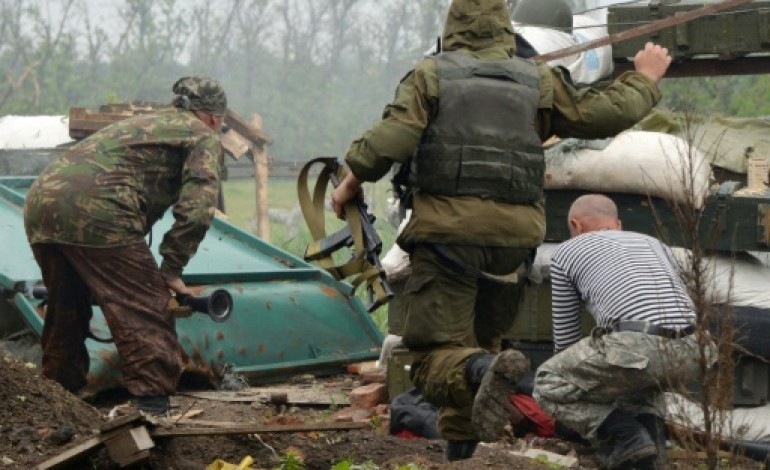 Kiev (AFP). Ukraine: huit soldats tués en 24 heures dans l'est 