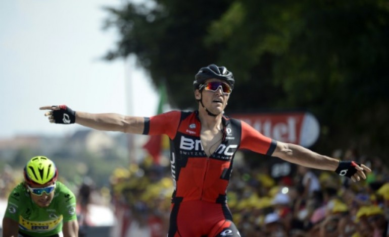 Rodez (AFP). Tour de France: Van Avermaet devance Sagan à Rodez, Froome reste en jaune