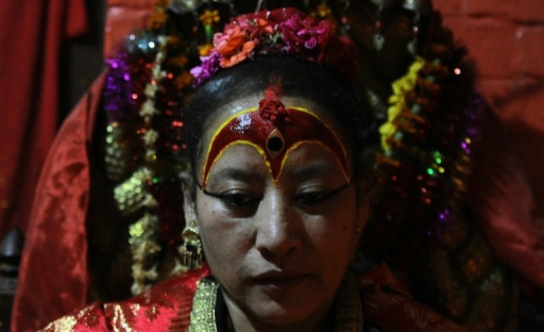 Patan (Népal) (AFP). Népal: la plus ancienne déesse vivante relate son règne et ses premiers pas